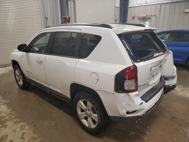 1C4NJDBB2ED762111 - 2014 JEEP COMPASS SPORT Սպիտակ լուսանկար 2