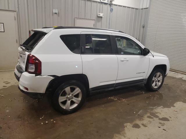 1C4NJDBB2ED762111 - 2014 JEEP COMPASS SPORT Սպիտակ լուսանկար 3