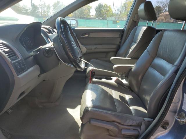 JHLRE48777C041108 - 2007 HONDA CR-V EXL BLUE photo 7