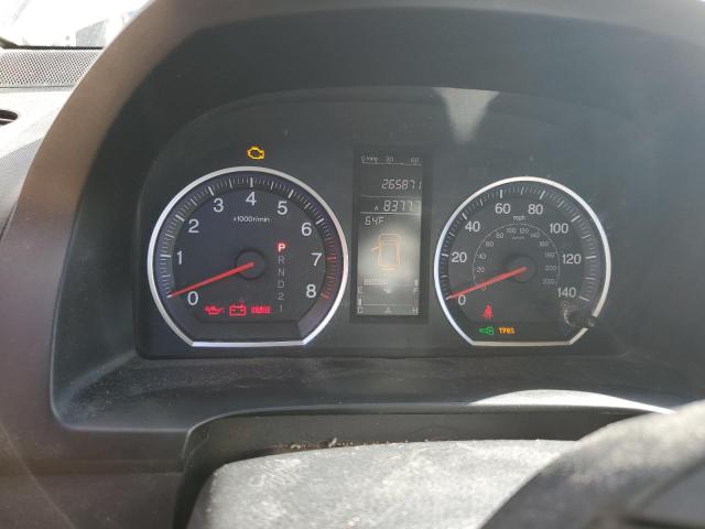 JHLRE48777C041108 - 2007 HONDA CR-V EXL BLUE photo 9