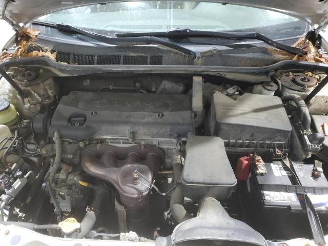 4T4BE46K59R115226 - 2009 TOYOTA CAMRY BASE Արծաթագույն լուսանկար 11