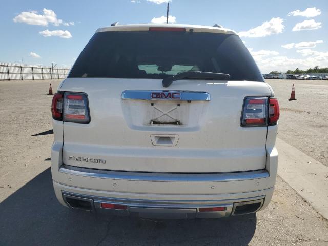 1GKKRTKD6EJ307582 - 2014 GMC ACADIA DENALI WHITE photo 6