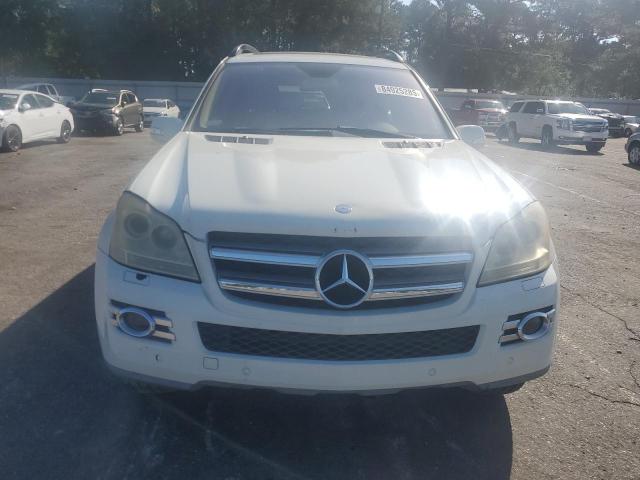 4JGBF71E98A363571 - 2008 MERCEDES-BENZ GL 450 4MATIC WHITE photo 5