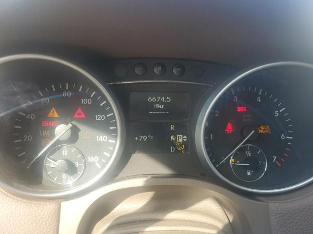 4JGBF71E98A363571 - 2008 MERCEDES-BENZ GL 450 4MATIC WHITE photo 9