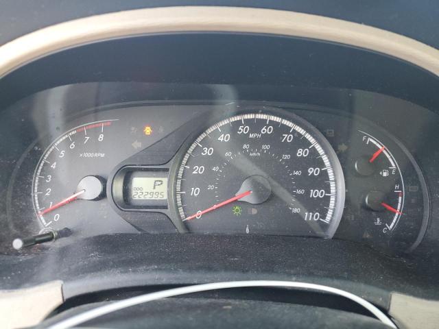 5TDKK3DC5CS215268 - 2012 TOYOTA SIENNA LE RED photo 9