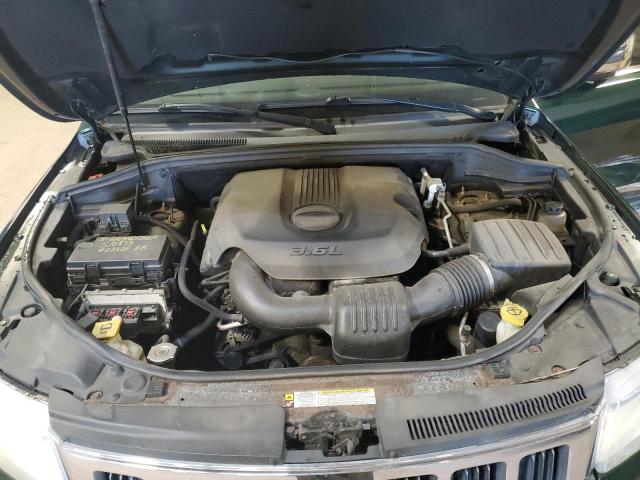 1J4RR5GG0BC612711 - 2011 JEEP GRAND CHER LIMITED მწვანე ფოტო 12