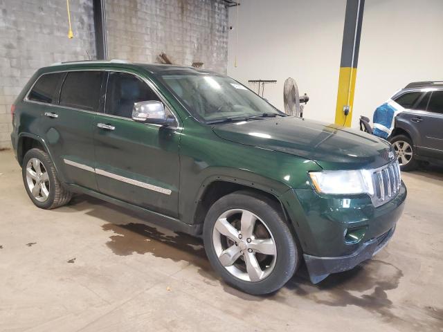 1J4RR5GG0BC612711 - 2011 JEEP GRAND CHER LIMITED მწვანე ფოტო 4