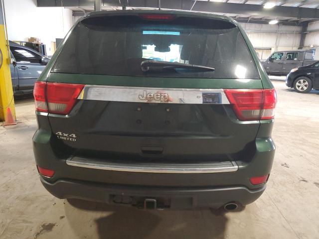 1J4RR5GG0BC612711 - 2011 JEEP GRAND CHER LIMITED მწვანე ფოტო 6