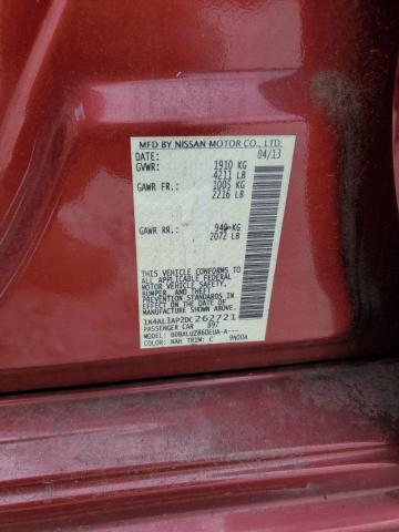 1N4AL3AP2DC262721 - 2013 NISSAN ALTIMA 2.5 RED photo 13