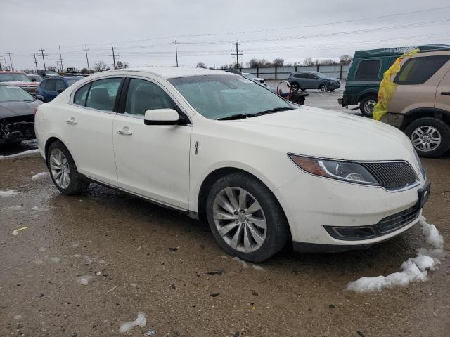 1LNHL9EK8DG607779 - 2013 LINCOLN MKS WHITE photo 4