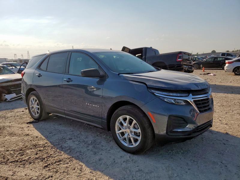 3GNAXHEG4RL338397 - 2024 CHEVROLET EQUINOX LS BLUE photo 4