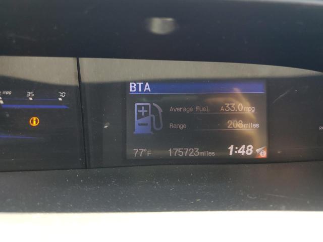 2HGFG3B85CH514678 - 2012 HONDA CIVIC EX BLACK photo 9