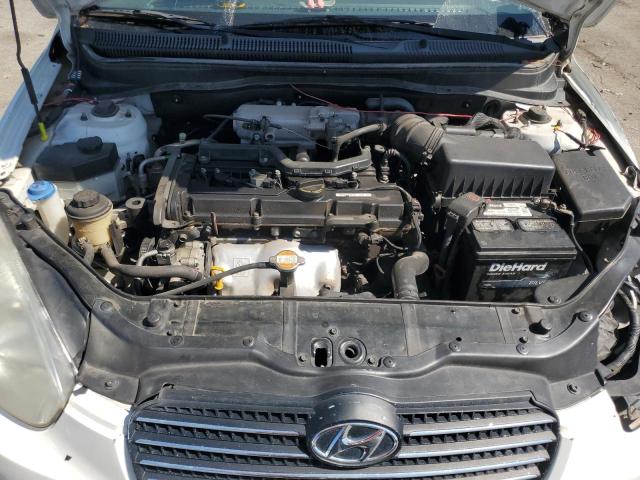 KMHCN4AC0BU609711 - 2011 HYUNDAI ACCENT GLS Biały zdjęcie 11