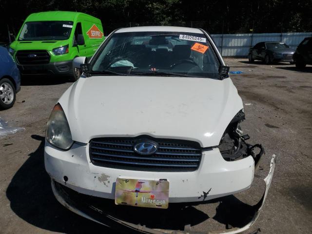 KMHCN4AC0BU609711 - 2011 HYUNDAI ACCENT GLS Biały zdjęcie 5