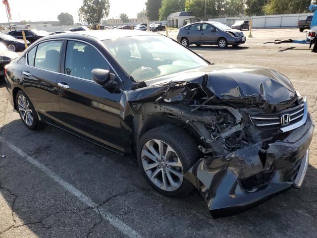 1HGCR2F5XEA029395 - 2014 HONDA ACCORD SPORT BLACK photo 4