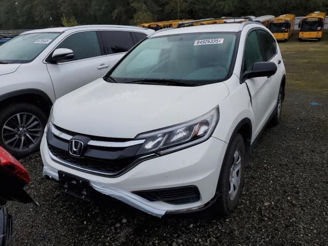 5J6RM4H30GL137119 - 2016 HONDA CR-V LX Ақ фото 5
