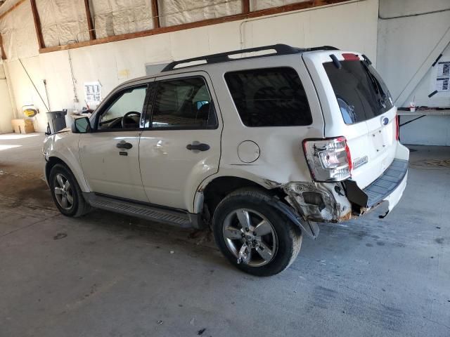 1FMCU9D71AKB64923 - 2010 FORD ESCAPE XLT WHITE photo 2