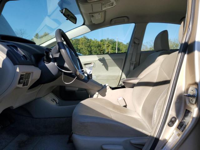 JTDKN3DUXA0073371 - 2010 TOYOTA PRIUS GOLD photo 7