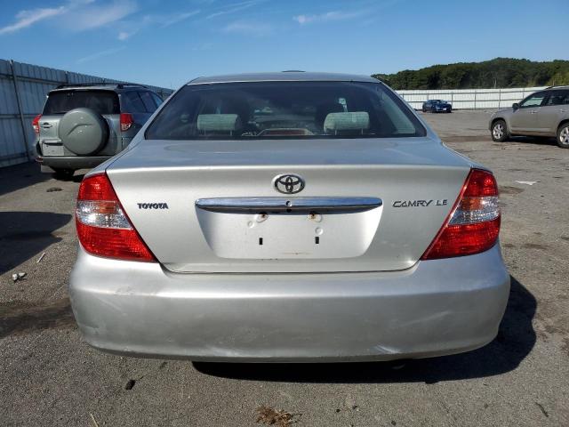 4T1BE32K93U147999 - 2003 TOYOTA CAMRY LE SILVER photo 6