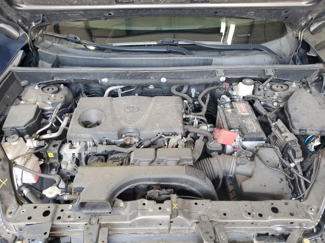 2T3P1RFV5MC157416 - 2021 TOYOTA RAV4 XLE GRAY photo 12