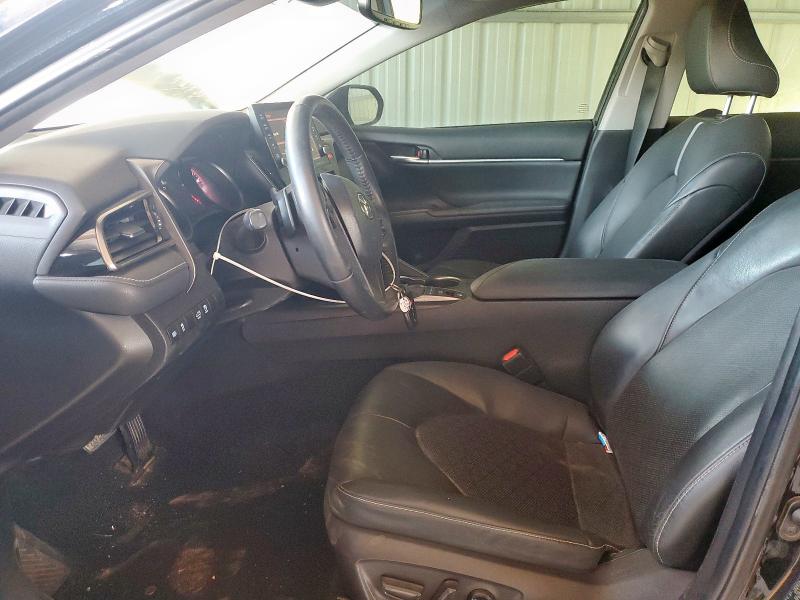 4T1K61AK1MU443457 - 2021 TOYOTA CAMRY XSE BLACK photo 7