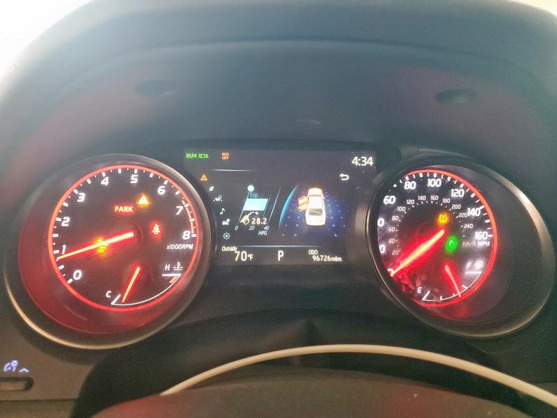 4T1K61AK1MU443457 - 2021 TOYOTA CAMRY XSE BLACK photo 9