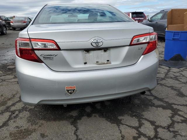 4T1BF1FK4CU064699 - 2012 TOYOTA CAMRY BASE SILVER photo 6