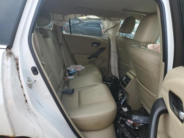 5J8TB3H7XGL009390 - 2016 ACURA RDX ADVANCE WHITE photo 10