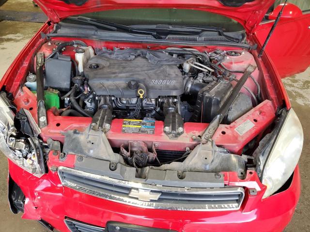 2G1WB5EK5A1149837 - 2010 CHEVROLET IMPALA LT أحمر صورة 11