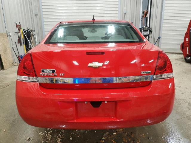 2G1WB5EK5A1149837 - 2010 CHEVROLET IMPALA LT أحمر صورة 6