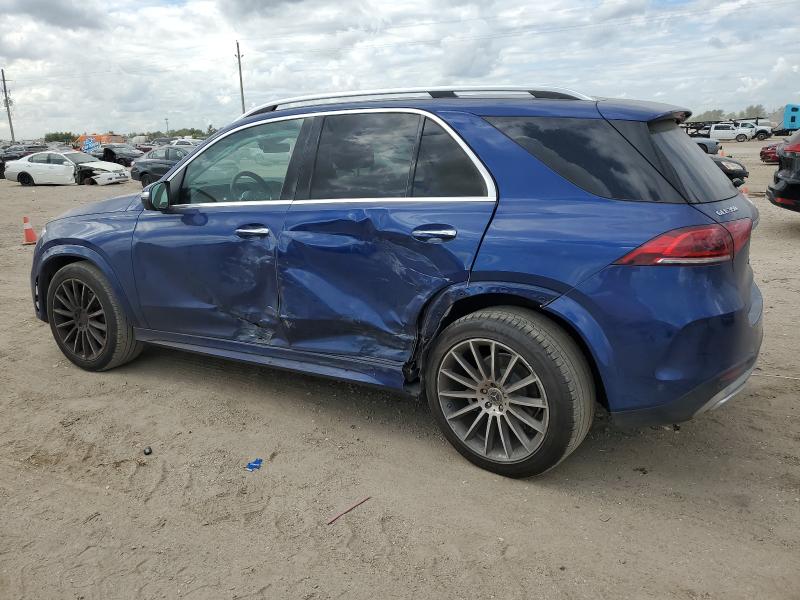 4JGFB4JBXMA411798 - 2021 MERCEDES-BENZ GLE 350 蓝色 照片 2