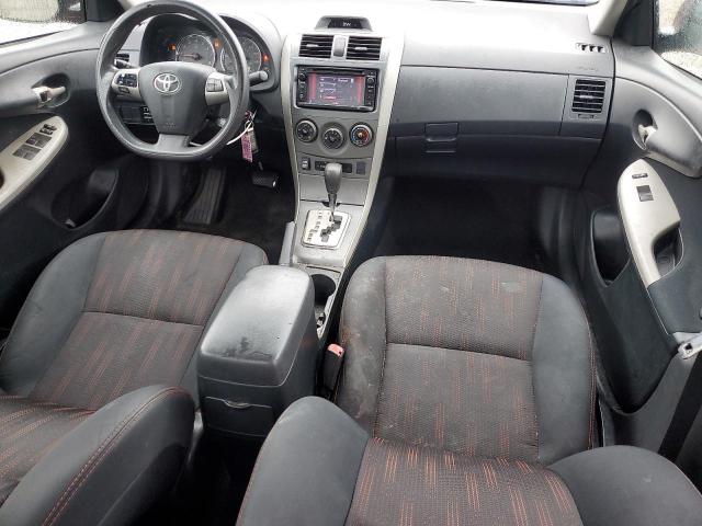 2T1BU4EE1DC099013 - 2013 TOYOTA COROLLA BASE Orange photo 8