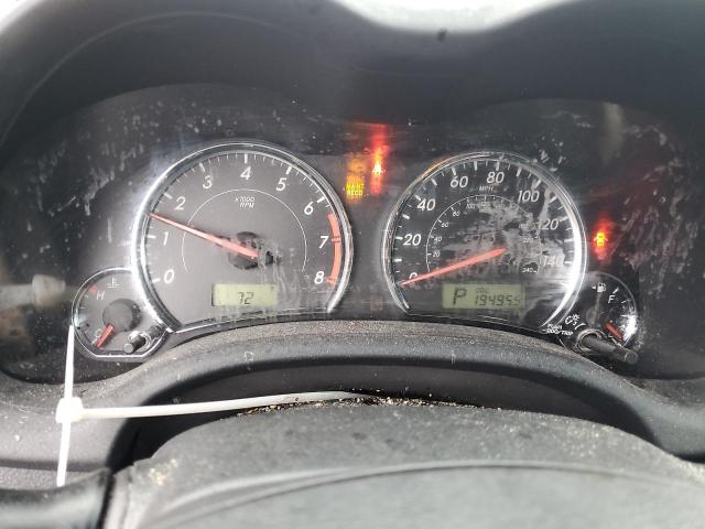 2T1BU4EE1DC099013 - 2013 TOYOTA COROLLA BASE Orange photo 9