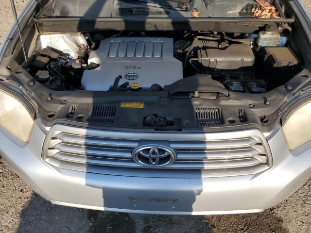 JTEBK3EHXA2164490 - 2010 TOYOTA HIGHLANDER SILVER photo 12