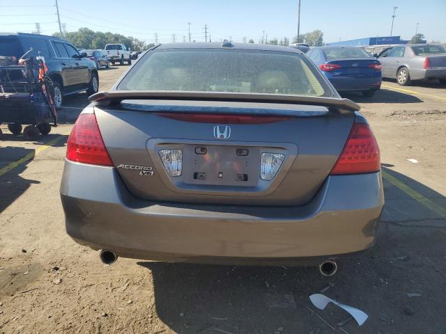1HGCM66536A074704 - 2006 HONDA ACCORD EX 灰色 照片 6