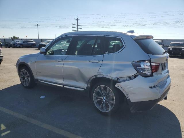 5UXWX9C55F0D53748 - 2015 BMW X3 XDRIVE28I SILVER photo 2