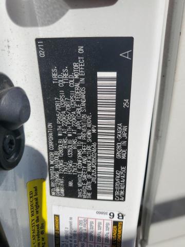 JTEZU5JR2B5024646 - 2011 TOYOTA 4RUNNER SR5 WHITE photo 12