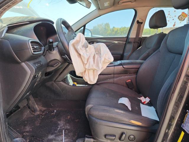 5NMS2DAJ5NH380736 - 2022 HYUNDAI SANTA FE SEL BLACK photo 7