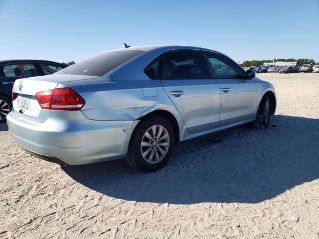 1VWAH7A3XDC090127 - 2013 VOLKSWAGEN PASSAT S BLUE photo 3