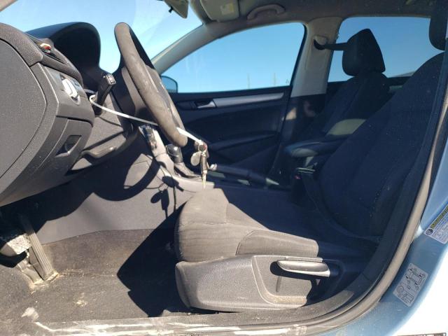 1VWAH7A3XDC090127 - 2013 VOLKSWAGEN PASSAT S BLUE photo 7