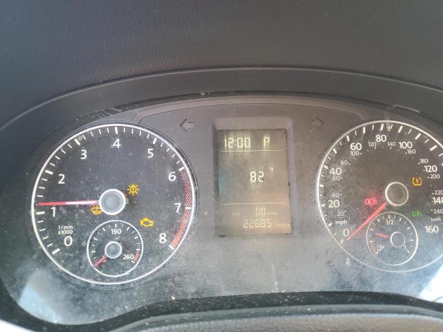 1VWAH7A3XDC090127 - 2013 VOLKSWAGEN PASSAT S BLUE photo 9