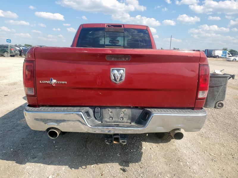 1C6RR6GT9DS724058 - 2013 RAM 1500 SLT Rojo foto 6