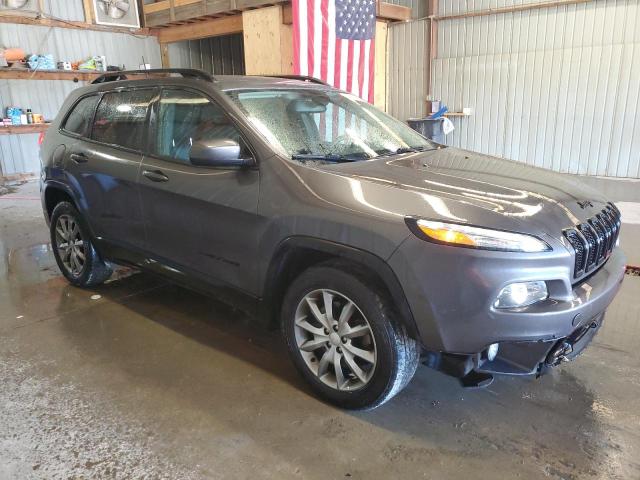 1C4PJMCX5JD586670 - 2018 JEEP CHEROKEE LATITUDE Gris photo 4