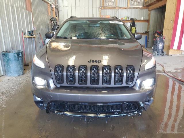 1C4PJMCX5JD586670 - 2018 JEEP CHEROKEE LATITUDE Gris photo 5