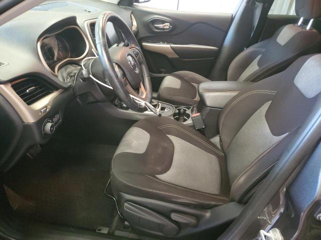 1C4PJMCX5JD586670 - 2018 JEEP CHEROKEE LATITUDE Gris photo 7