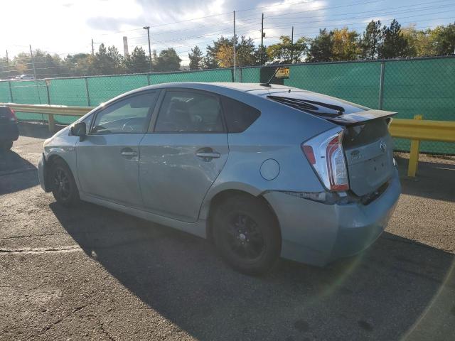 JTDKN3DU4C1486853 - 2012 TOYOTA PRIUS GREEN photo 2