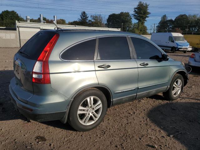 5J6RE4H50AL018573 - 2010 HONDA CR-V EX GREEN photo 3