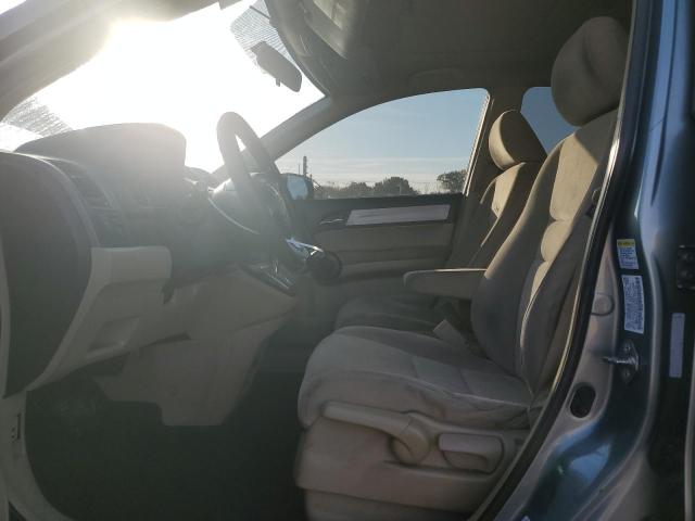 5J6RE4H50AL018573 - 2010 HONDA CR-V EX GREEN photo 7