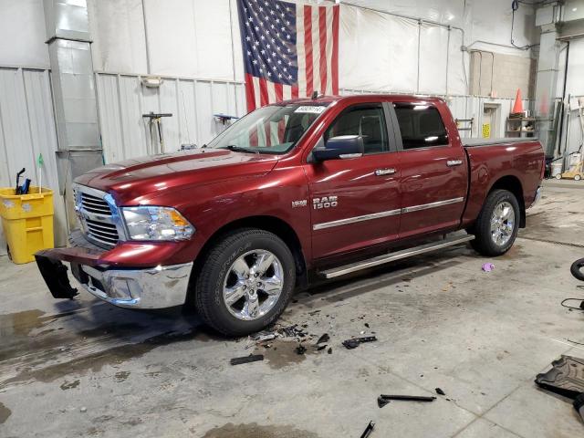 3C6RR7LT5JG140545 - 2018 RAM 1500 SLT BURGUNDY photo 1