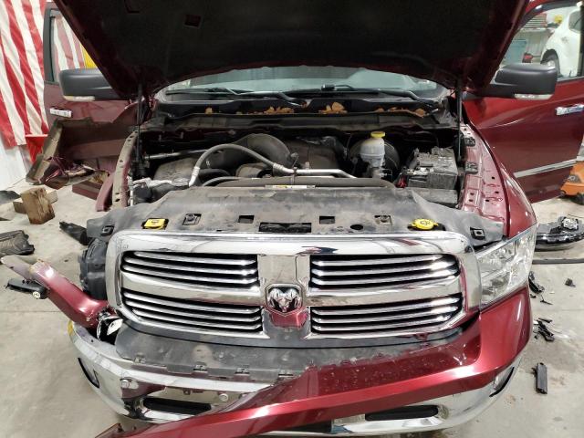 3C6RR7LT5JG140545 - 2018 RAM 1500 SLT BURGUNDY photo 11